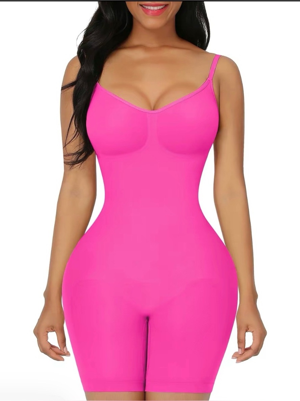 Seamless Tan Color Bodysuit Small or Medium - Picture 3 of 3